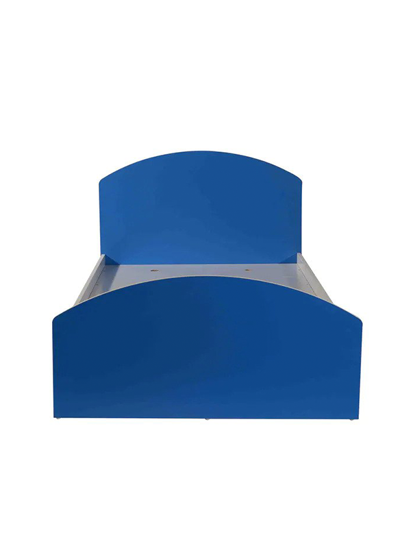 Dolly Splash Bed in White & Blue Finish