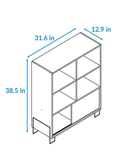 Gibney Book Shelf cum Display Unit