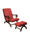 Calla Lounge Chair with Footrest