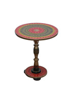 Red Naqashi Table