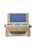 Burkely Single Bed in Drift Wood Finish
