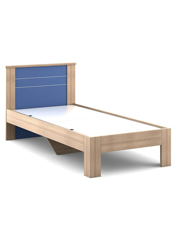 Burkely Single Bed in Drift Wood Finish