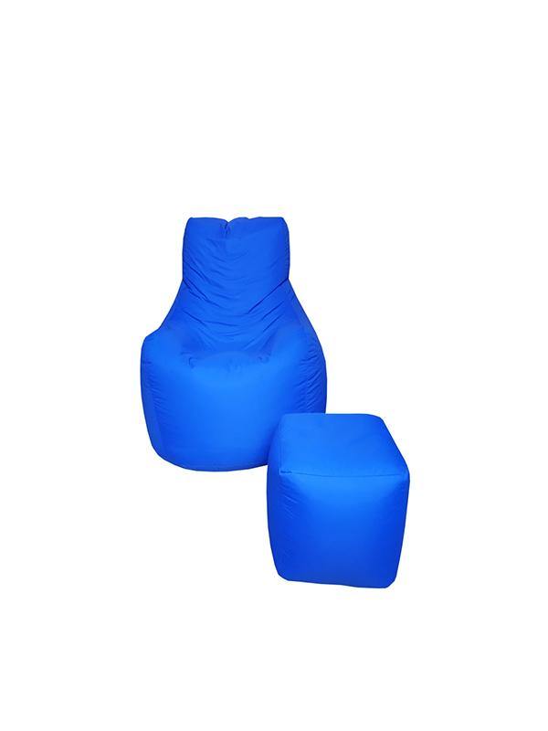 Aqua Bean Bag - Blue - Urban Galleria