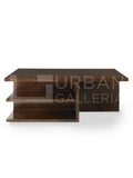 Accord Mahogany Coffee Table - Urban Galleria