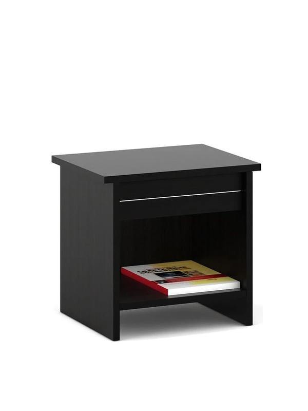 Aruba Bed Side Table - Dark Brown - Urban Galleria