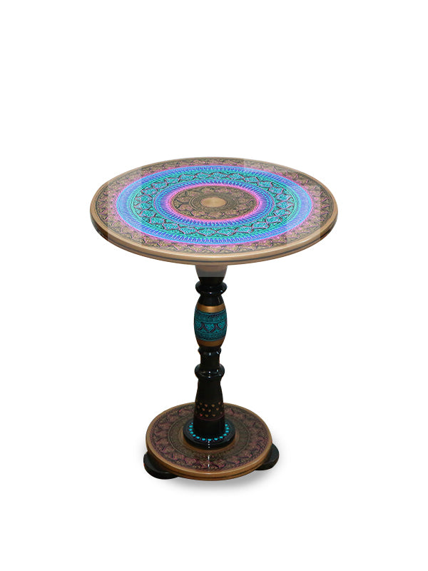 Blue Triss Naqashi Table