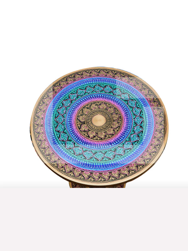 Blue Triss Naqashi Table