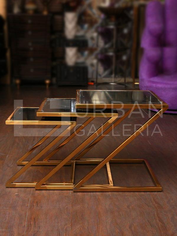 Coleman Nesting Table Set of Three