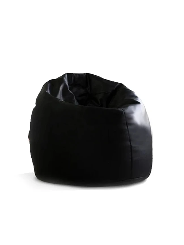 Dark Black Bean Bag