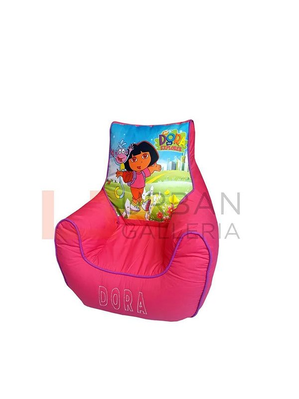 Dora bean bag sofa pink