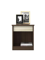 Elbina Bed Side Table - Light Brown