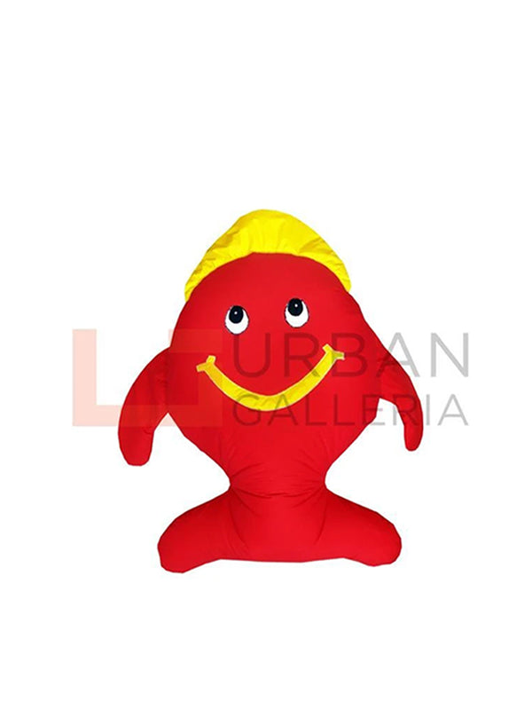 Fish shaped bean bag