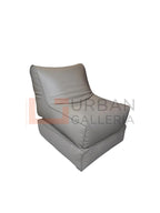 Leatherite Sofa bed cum bean bag