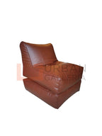 Leatherite Sofa bed cum bean bag