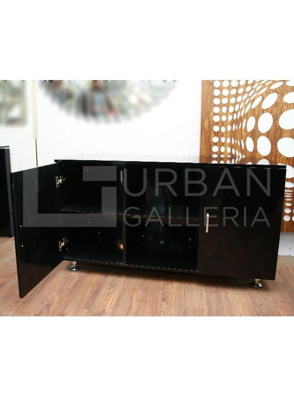 Olavo Executive Table with Side Rack