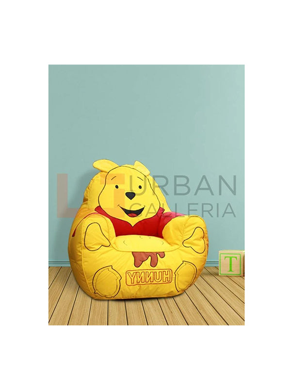 Pooh Kids Bean Bag Sofa yellow