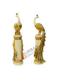 Amrotic Peacock Decorative Figurine Set
