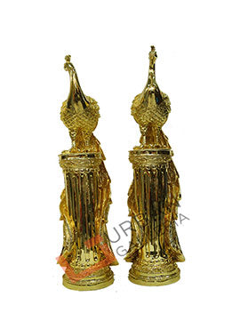 Amrotic Peacock Decorative Figurine Set