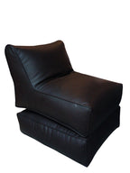 Sofa Cum Bed Leatherite - Black