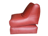 Sofa Cum Bed Leatherite - Red