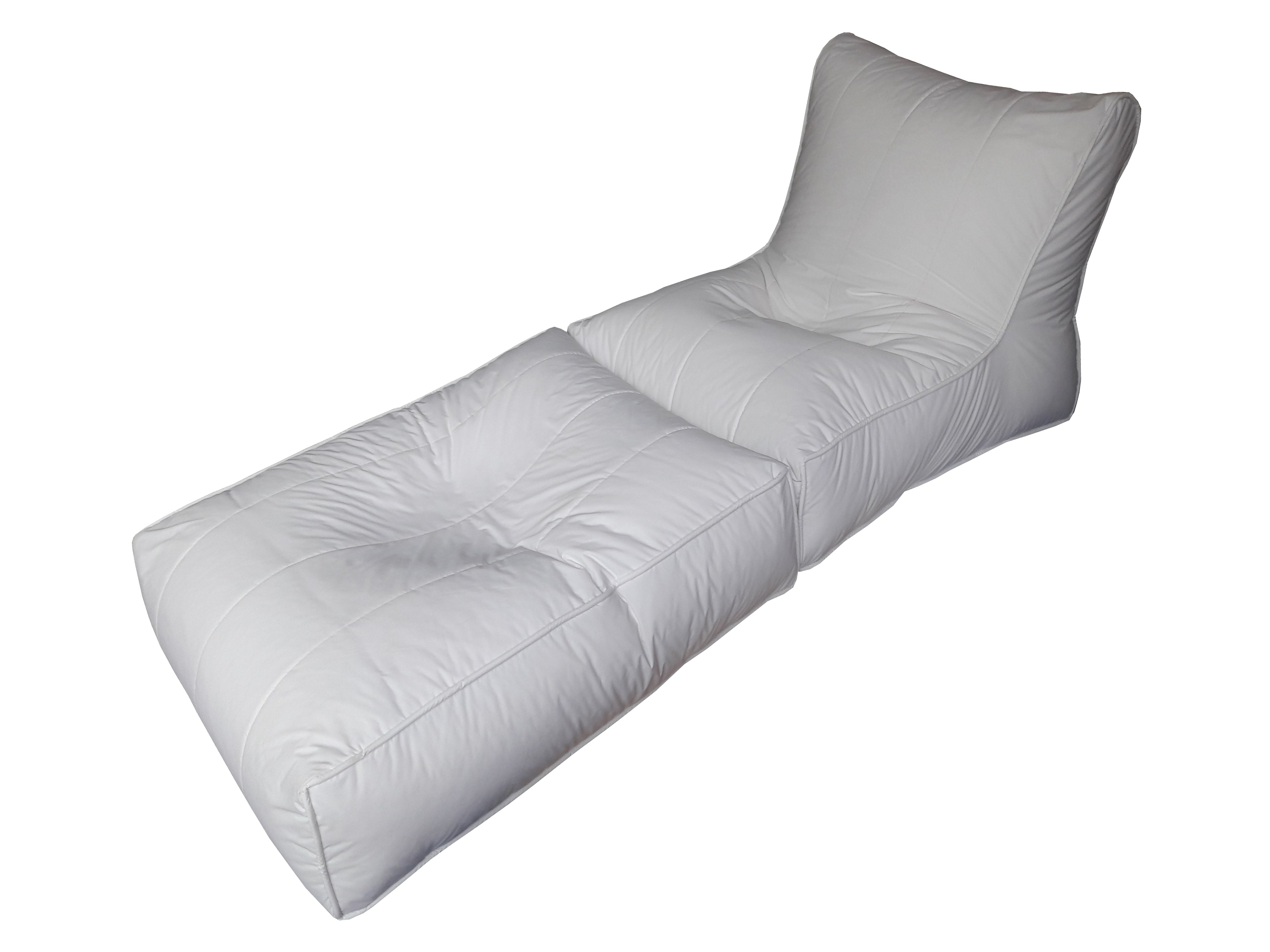 Sofa Cum Bed Leatherite - White
