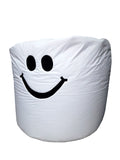 White Smiley - Bean Bag