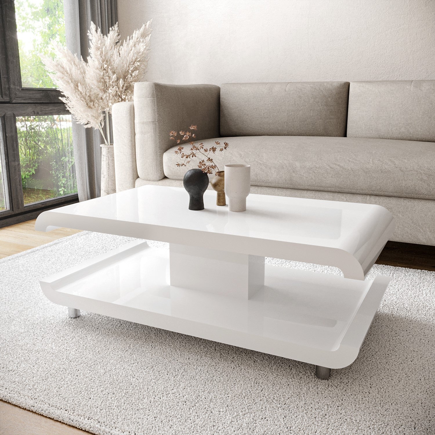 Tenley High Gloss Coffee Table