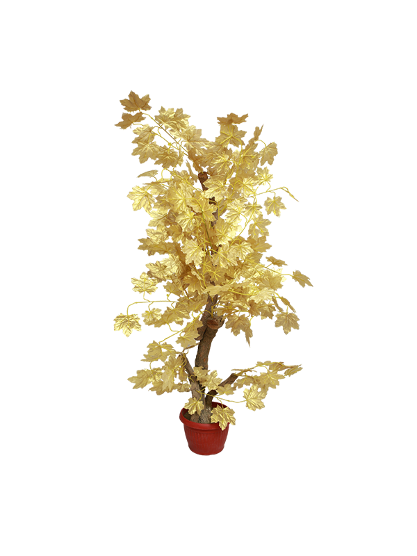 Alishia Planter-Gold Shade - Urban Galleria