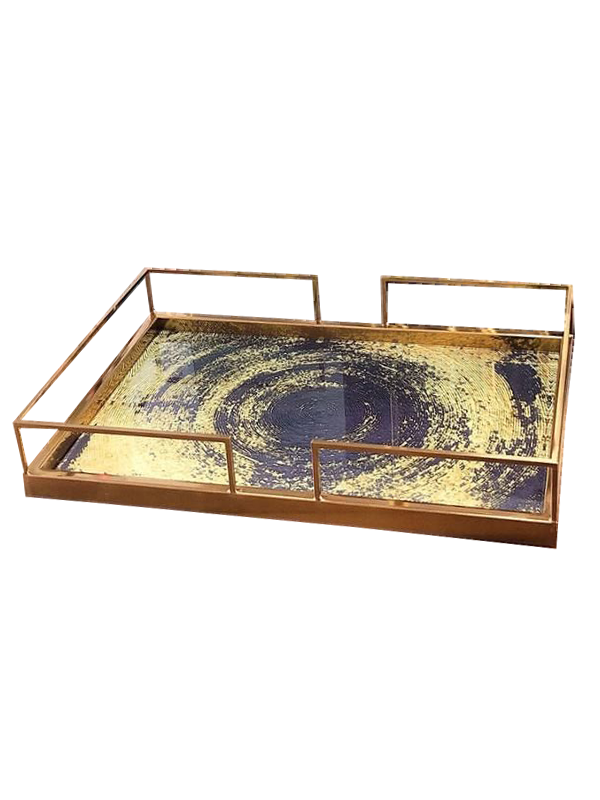 Esamin Mosern Tray -  Yellow hurricane