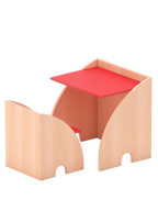 Plymton Infant Table in Red colour