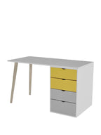 Lamantia Study Table in Yellow colour