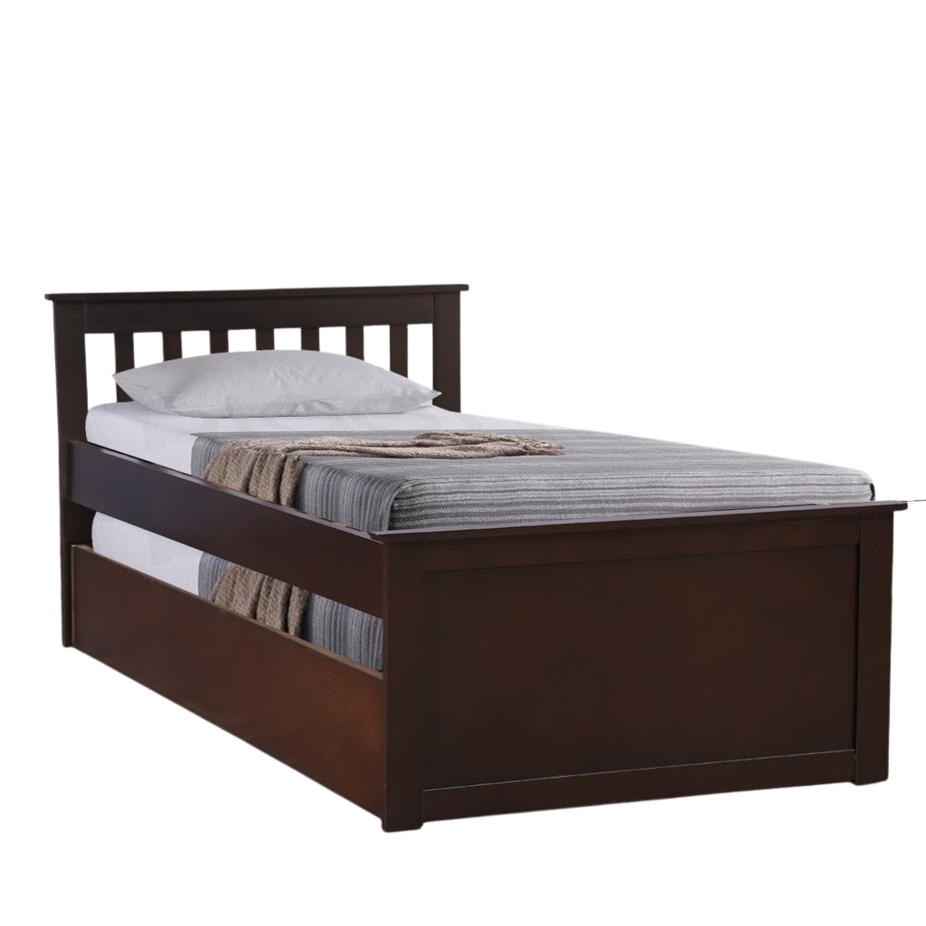 Fiona Single Bed with trundle underneath