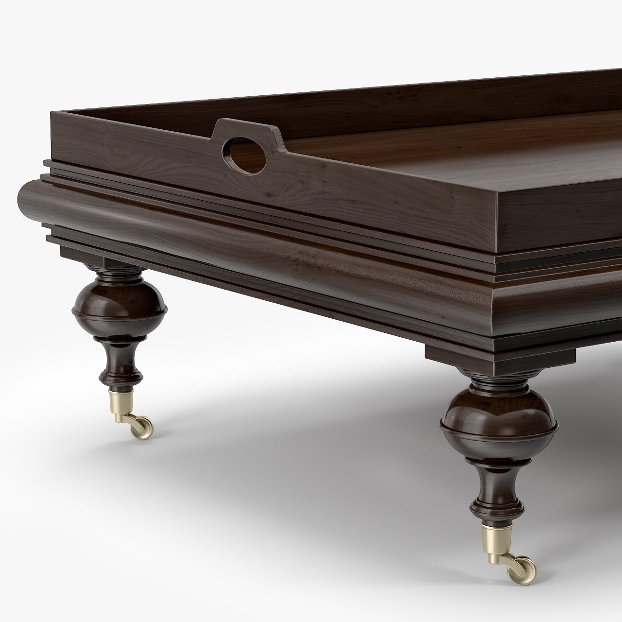 Byocktail Solid Wood Coffee Table