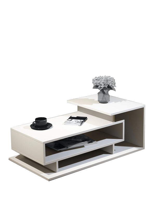 Erica Coffee Table In Frosty White Colour