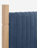 Jude Upholstered Bed (Blue)