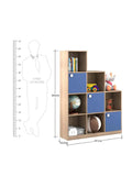 Braylon Multipurpose Book shelf in Drift Wood Finish