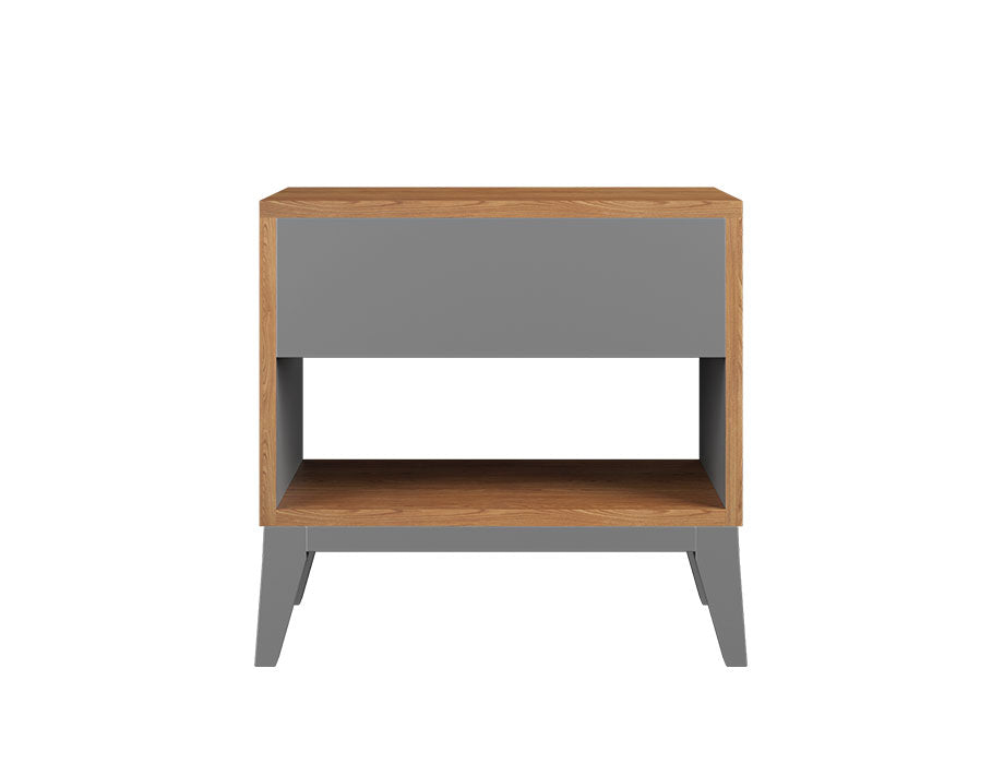Nozty Double Bed With One Side Tables