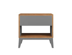 Nozty Double Bed With One Side Tables