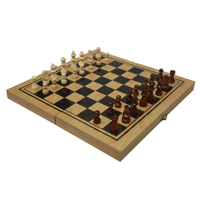 Wooden Chess - Doouble Game