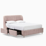 Willow Upholstered Bed with Storage