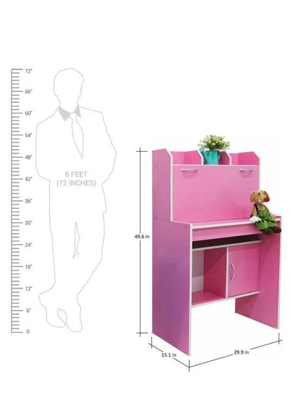 Angellette Study Unit in Pink Colour - Urban Galleria