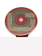 Red Naqashi Table