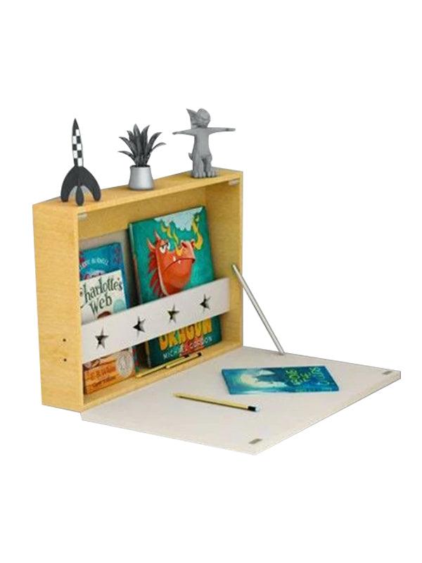 Haywa Wood Writing Desk with Storage