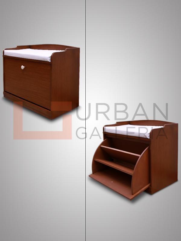 Single Drawer Shoe Rack