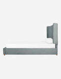 Melanie Upholstered Bed (Grey)