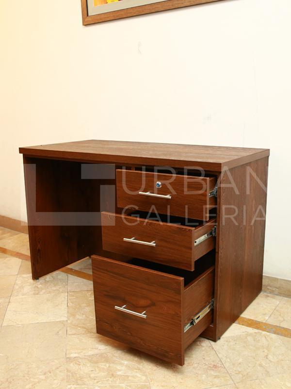 Working desk with drawer unit